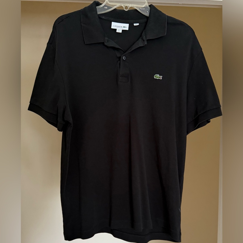 Lacoste Men's Polo Shirt in Black